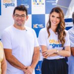 Ao lado do prefeito André, Marina Cândia leva 200 cirurgias de catarata para a população de Mar Vermelho