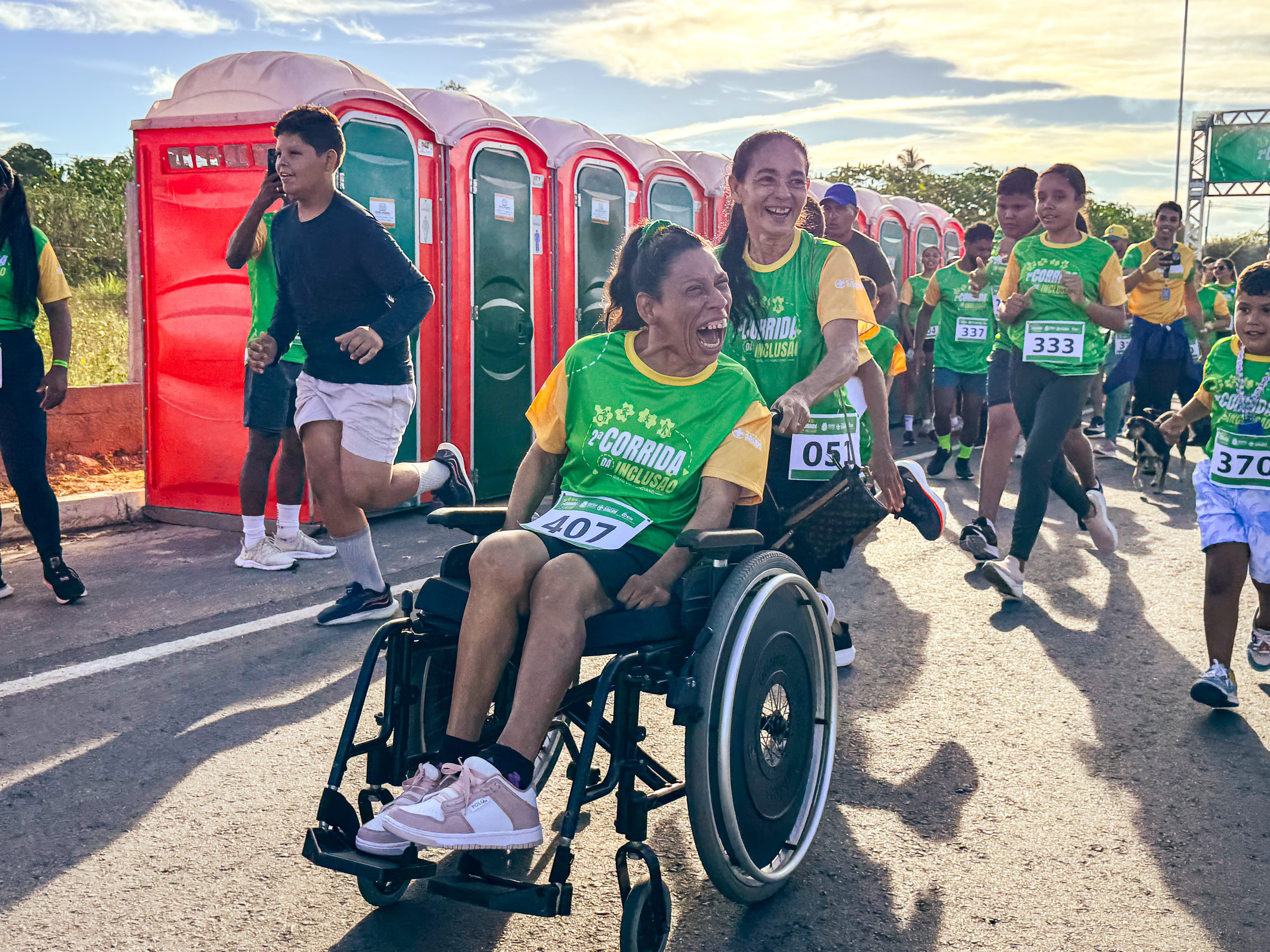 Enfatizando o respeito e o acolhimento, 2ª Corrida da Inclusão reuniu esportistas de todas as idades em alusão ao Setembro Amarelo e Verde